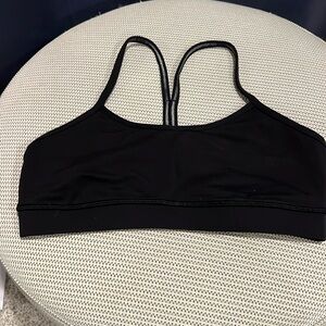 Lululemon Flow Y bra black size 8